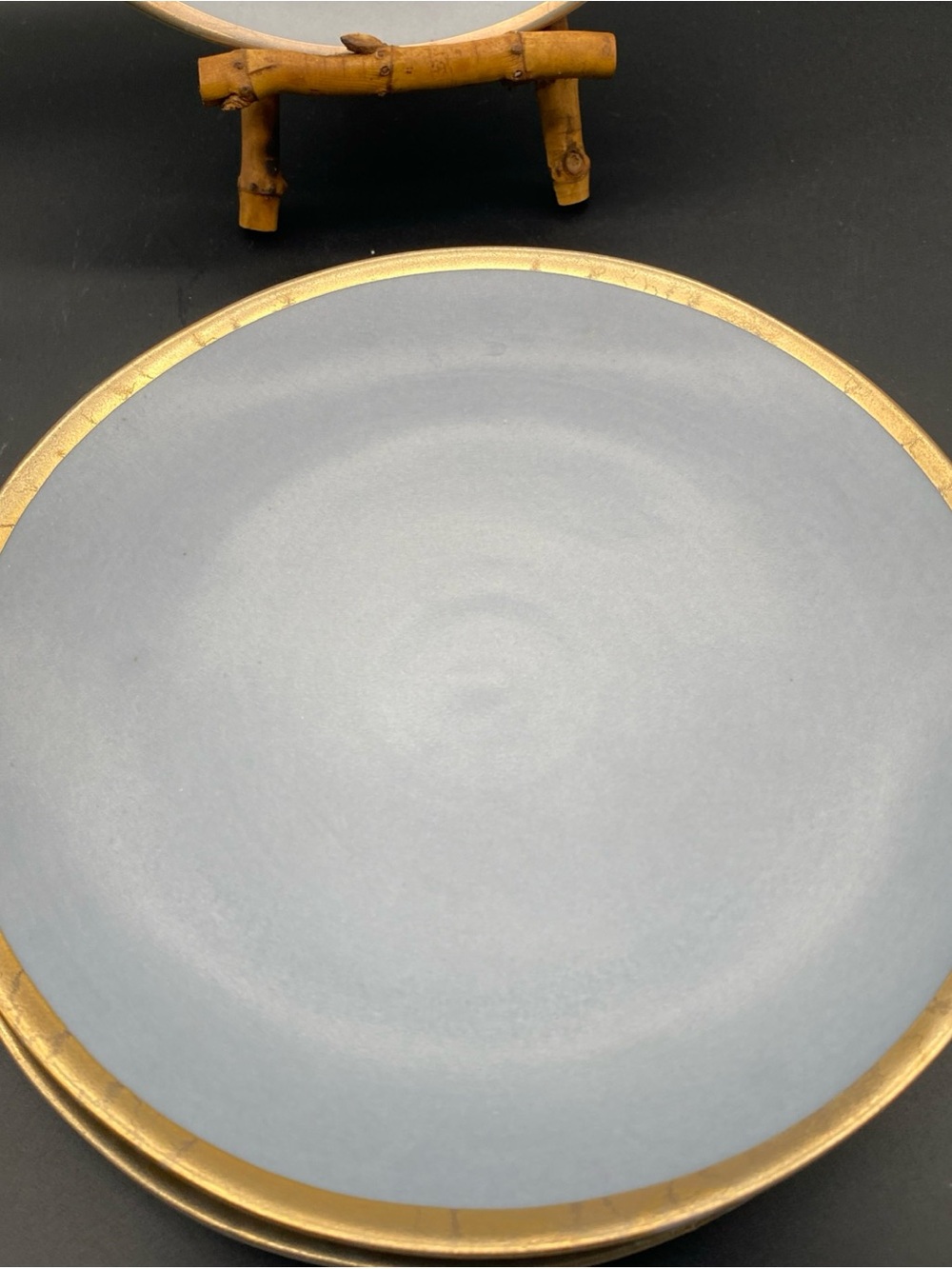 Crate and Barrel Salad Luncheon plates set of 4 - Picture 6 of 10